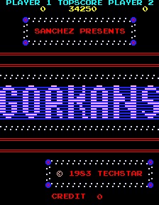 Gorkans title screen