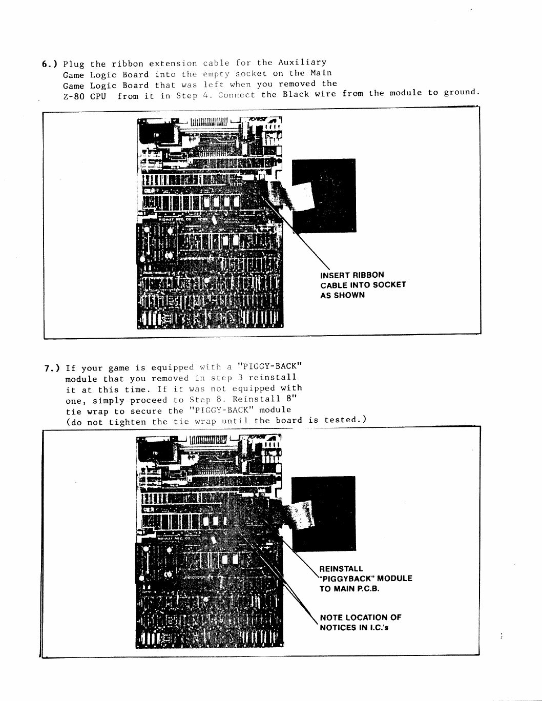 Lizard Wizard auxiliary CPU board installation page