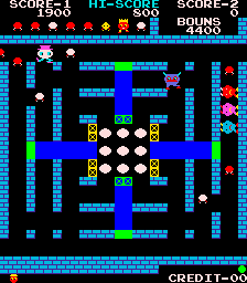 Round-Up gameplay screen