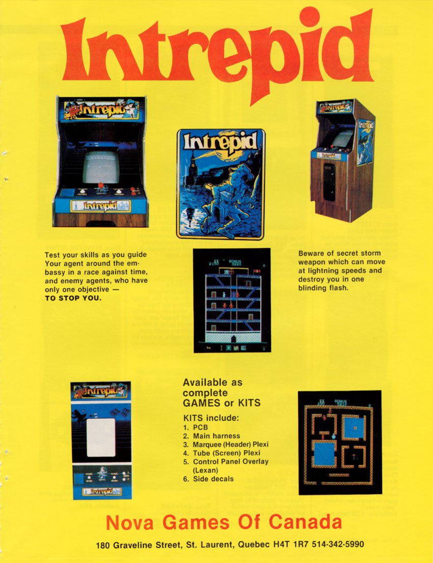 Nova Games of Canada Intrepid flyer
