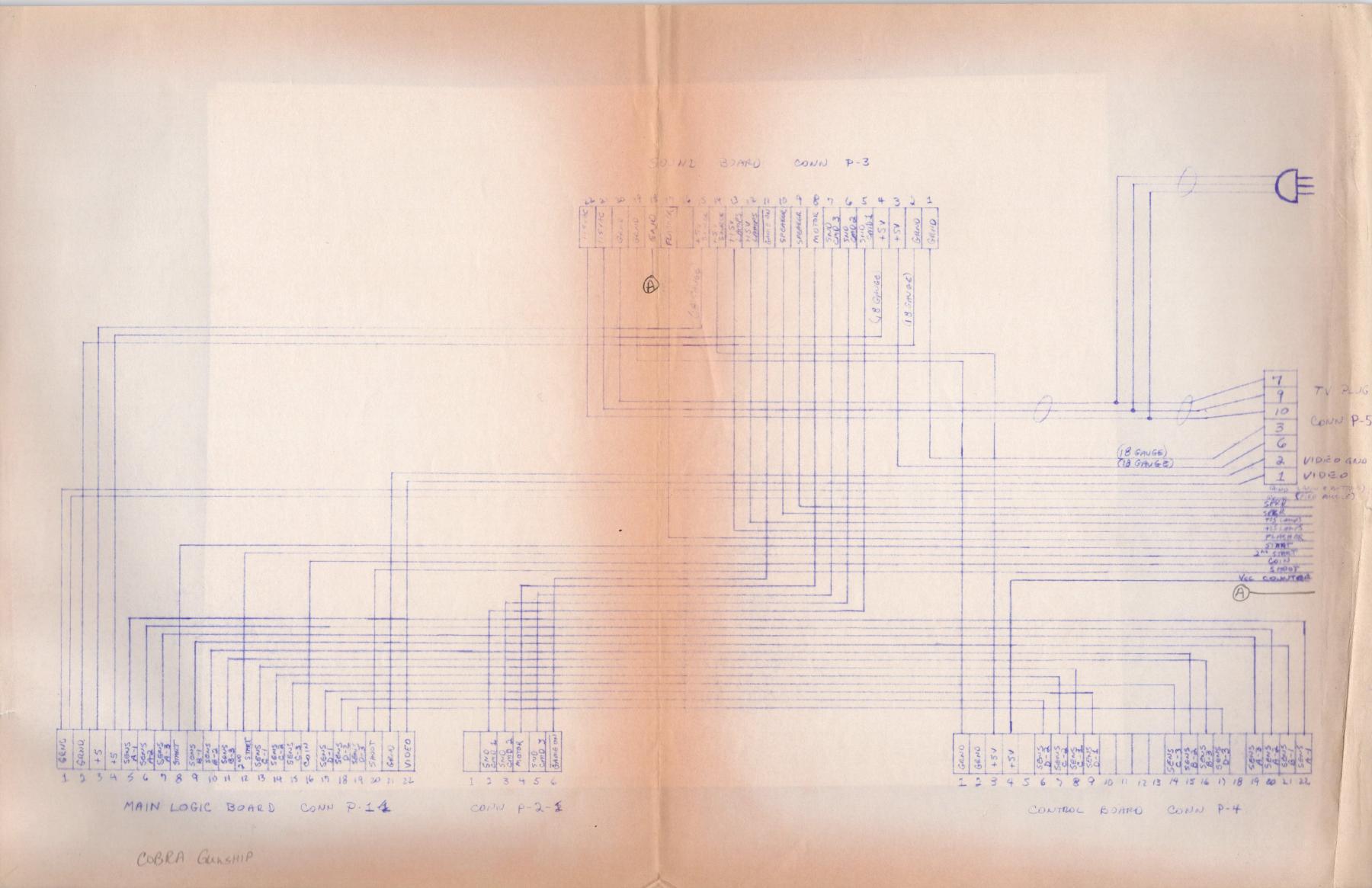 Original Meadows wiring diagram; faint scan preserved without invented detail.