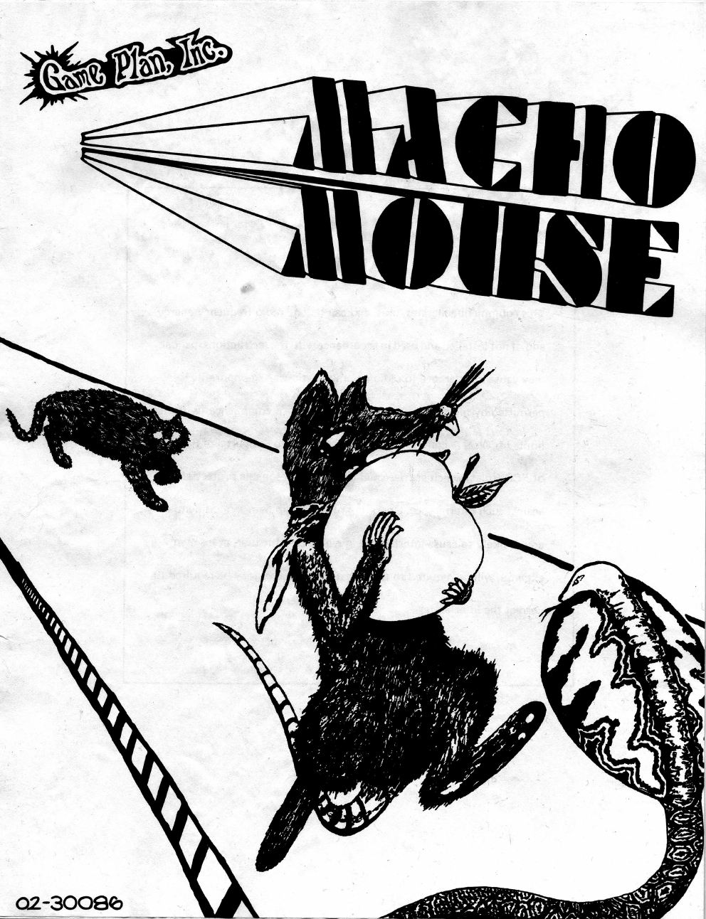 Game Plan Macho Mouse manual cover