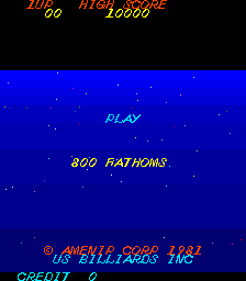 800 Fathoms title screen