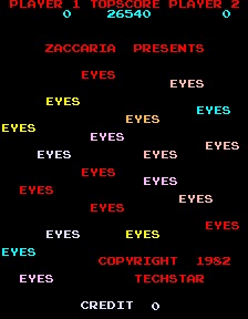 Eyes Zaccaria title screen