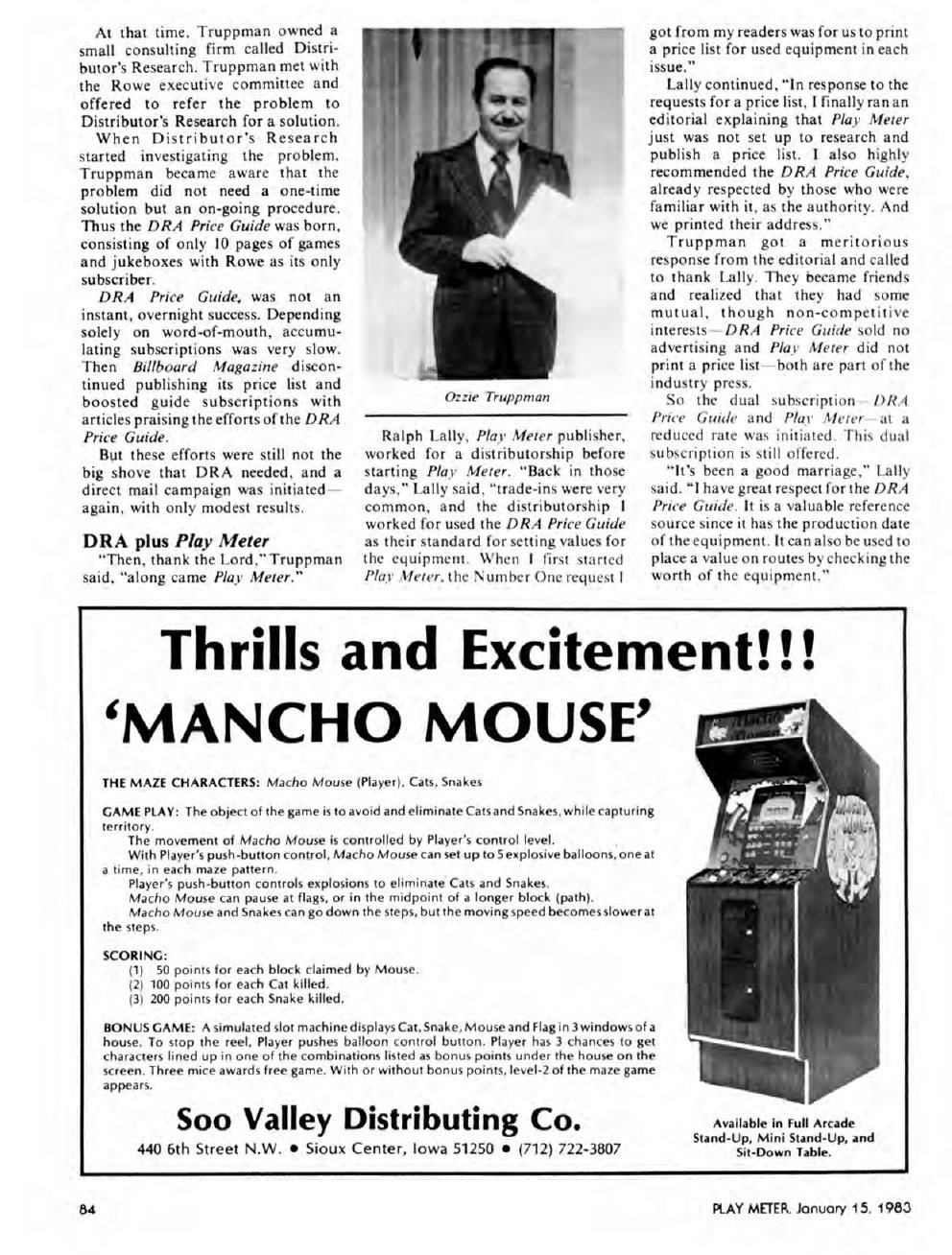 Play Meter Macho Mouse trade advertisement