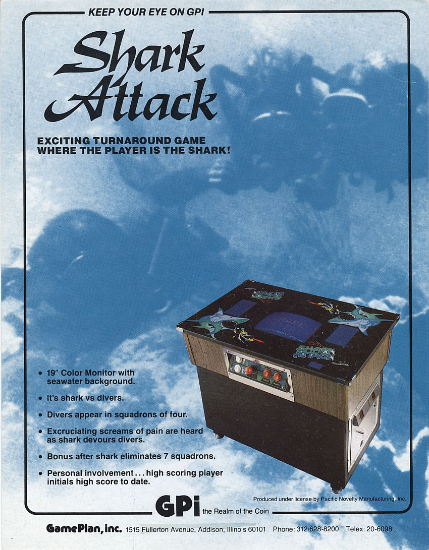 Shark Attack flyer front page