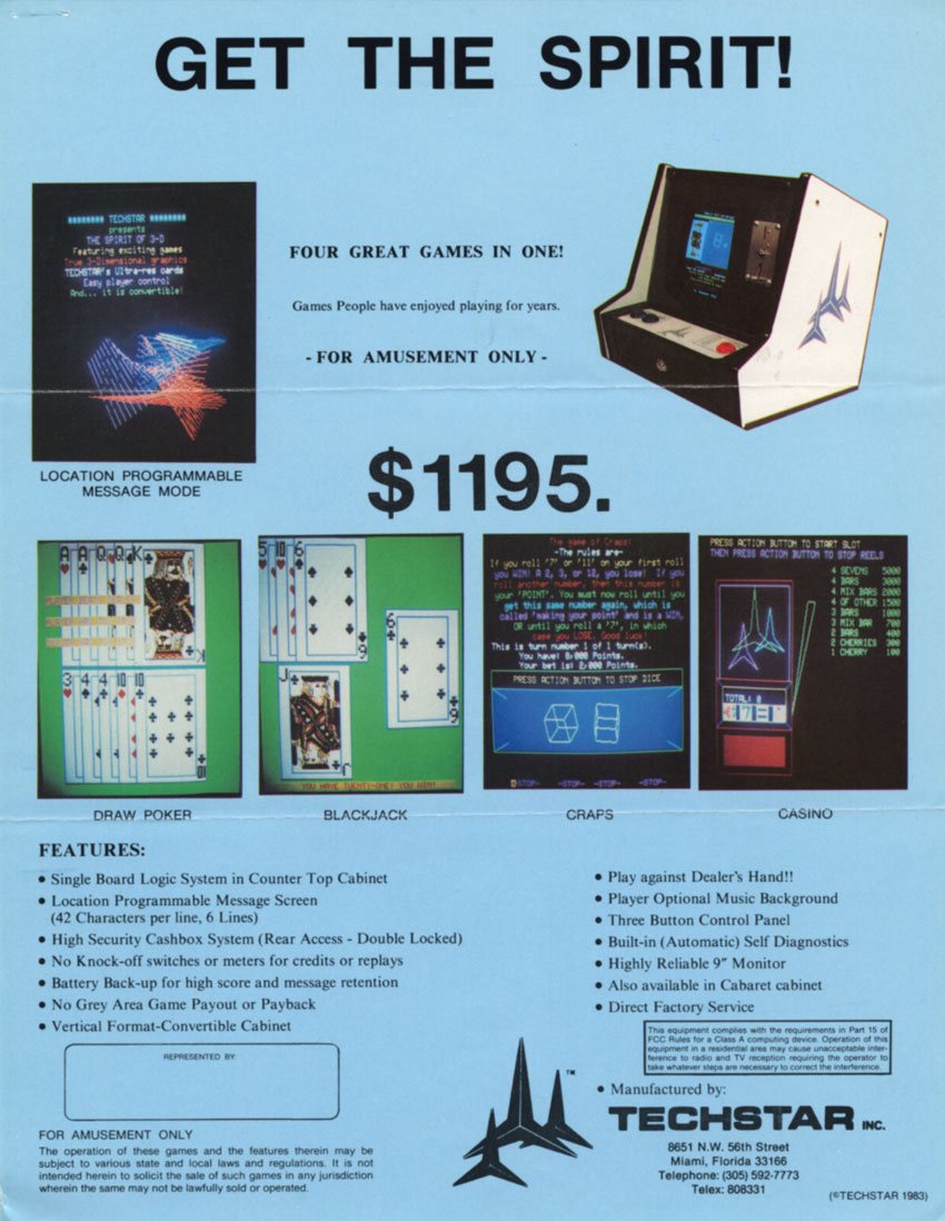 Techstar The Spirit of '83 flyer