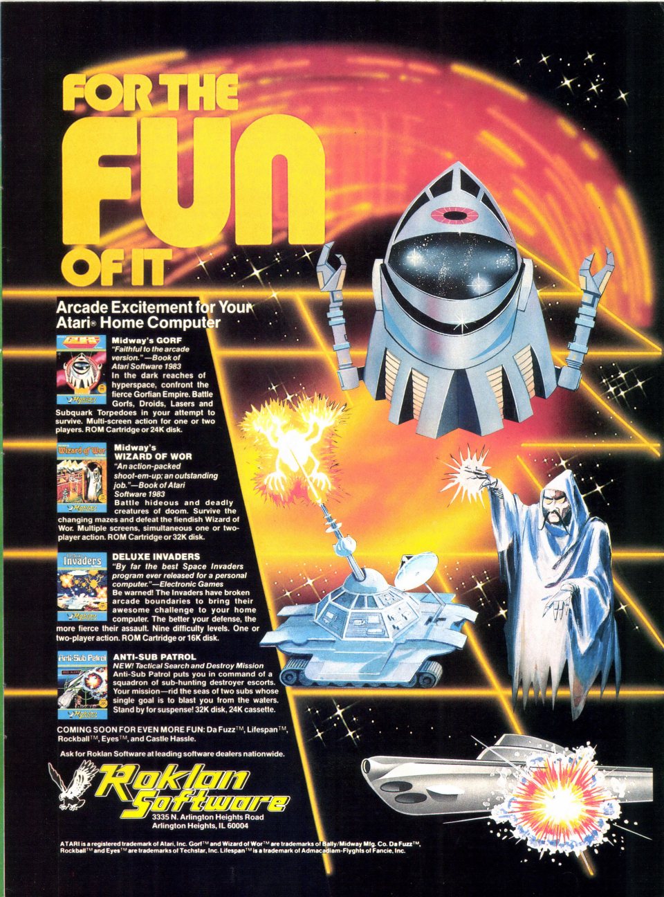1983 Roklan advertisement featuring Techstar-linked home conversions