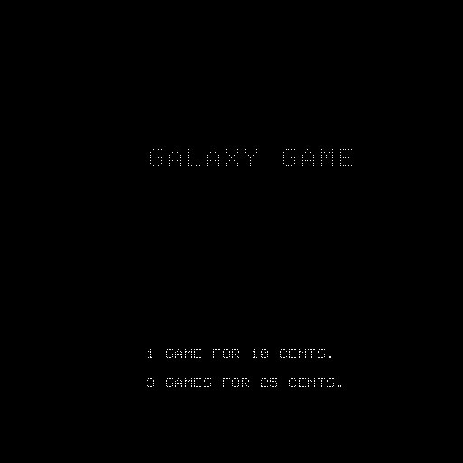MAME title and pricing view. This is modern emulation, not a photograph of the original display.